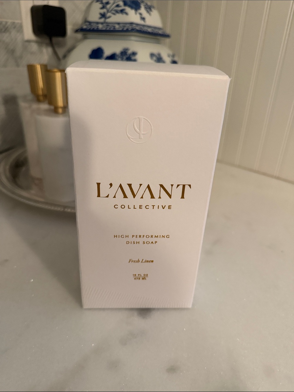 L'AVANT Collective Dish Soap - Fresh Linen Packaging